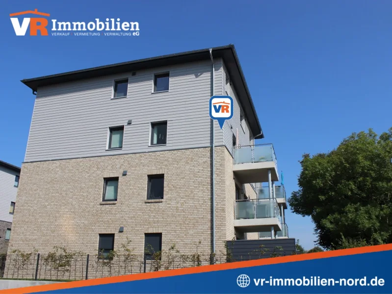 Straßenansicht - Wohnung mieten in Heide - Schöne 3 Zimmerwohnung im 2. OG