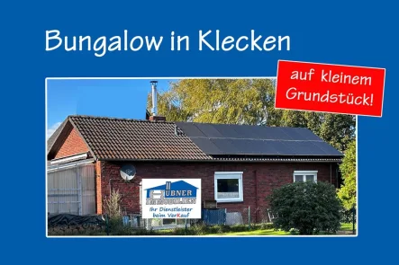 Titel BoeKlein Grund - Haus kaufen in Rosengarten , Kr Harburg - "Bullerbü" nur mit HVV Bahnhof (Bungalow), kleines Grundstück