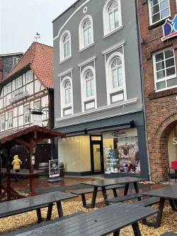 Außenansicht - Laden/Einzelhandel mieten in Winsen (Luhe) - ***WINSEN MARKTPLATZ***TOLLE LADENFLÄCHE IN BESTER SICHT- UND LAUFLAGE ZU VERMIETEN**