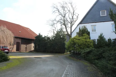 Aussenansicht_01 - Grundstück kaufen in Laatzen - Grasdorf....Perfektes Grundstück mit Mehrfamilienhaus und Backsteinscheune … !!!