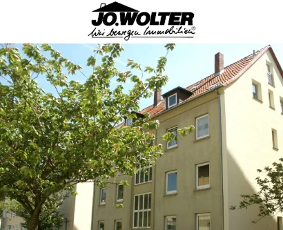 Ansicht mit Logo - Wohnung mieten in Braunschweig - 3 Zimmer Wohnung nähe Maschplatz
