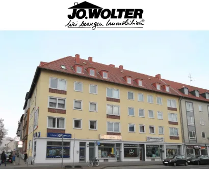 Ansicht mit Logo - Wohnung mieten in Braunschweig - 2 Zimmer Wohnung im TU Gebiet