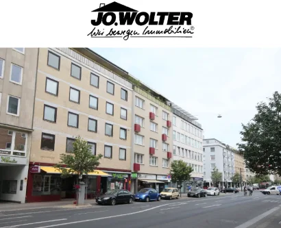 Ansicht mit Logo - Wohnung mieten in Braunschweig - Sonnige City-Wohnung mit zwei Balkonen