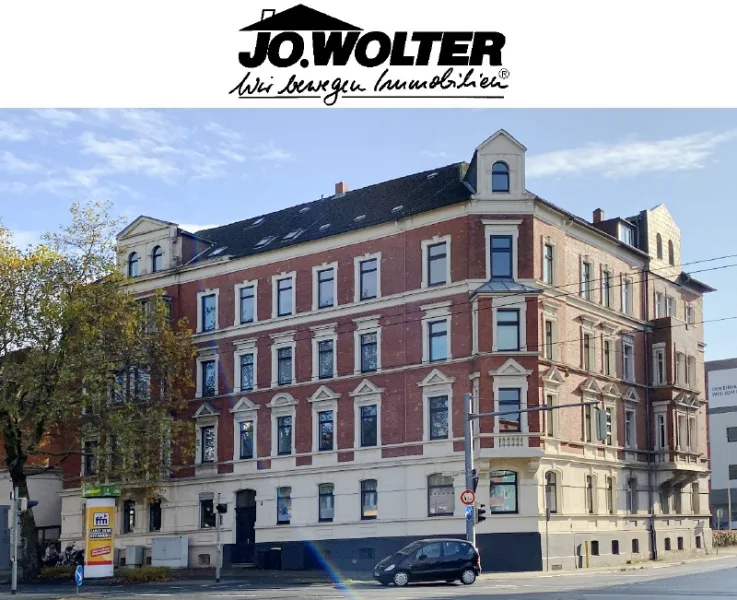 Ansicht mit Logo neu - Wohnung mieten in Braunschweig - Ideale WG Wohnung zwischen HBF und Bürgerpark