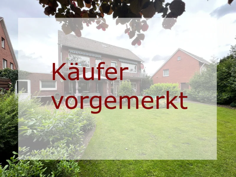 Gartenansicht - Haus kaufen in Nordhorn - Wohlfühlen in guter Lage!