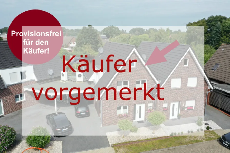Käufer vorgemerkt - Haus kaufen in Nordhorn - Der Schlüssel zum Familienglück