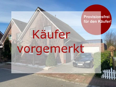 Ausßenansicht.jpg pfeil Käufer vorgemerkt  - Haus kaufen in Nordhorn - Doppelhaushälfte in schöner Lage