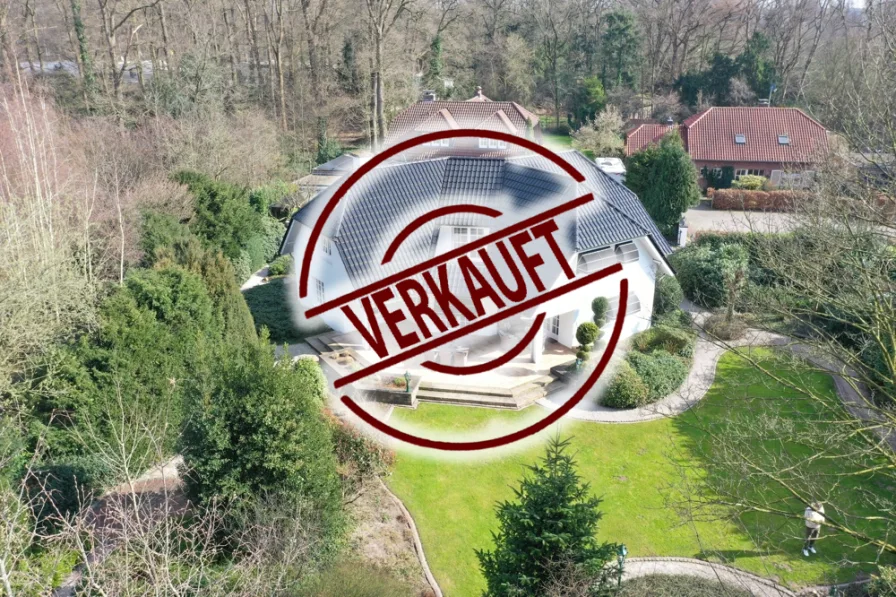 Rückansicht - Haus kaufen in Nordhorn - Traumzuhause mit Garten