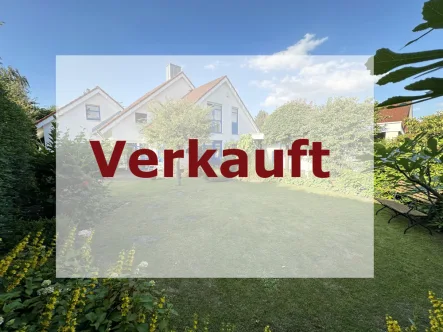 Gartenansicht - Haus kaufen in Nordhorn - Einfamilienhaus mit viel Platz im Stadtteil Deegfeld