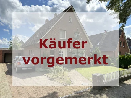 Frontansicht Käufer vorgemerkt1 - Haus kaufen in Nordhorn - Ausgebaut bis unters Dach!