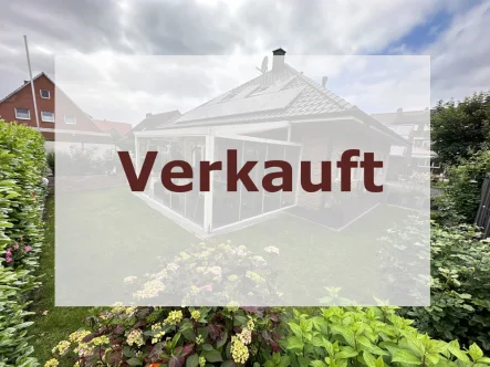 Gartenansicht verkauft - Haus kaufen in Emsbüren - Einziehen und Wohlfühlen!