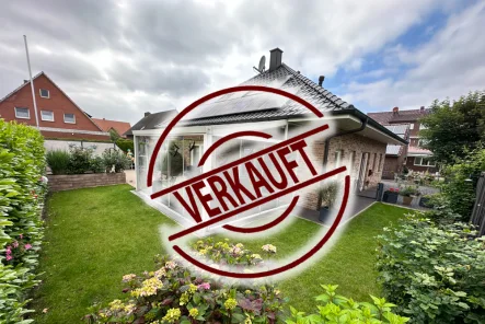 Gartenansicht verkauft - Haus kaufen in Emsbüren - Einziehen und Wohlfühlen!