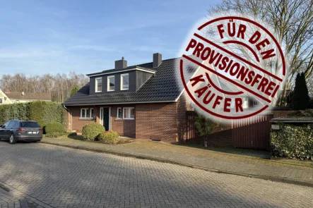 Frontansicht - Haus kaufen in Nordhorn - Wohntraum für die Familie