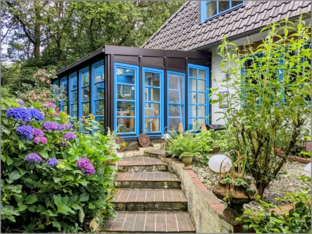 Wintergarten - Haus kaufen in Oldenburg - Referenzobjekt! Verkauft! OL-Eversten - Freistehendes EFH mit 5 Zimmern, Wintergarten,  778 m² Grund