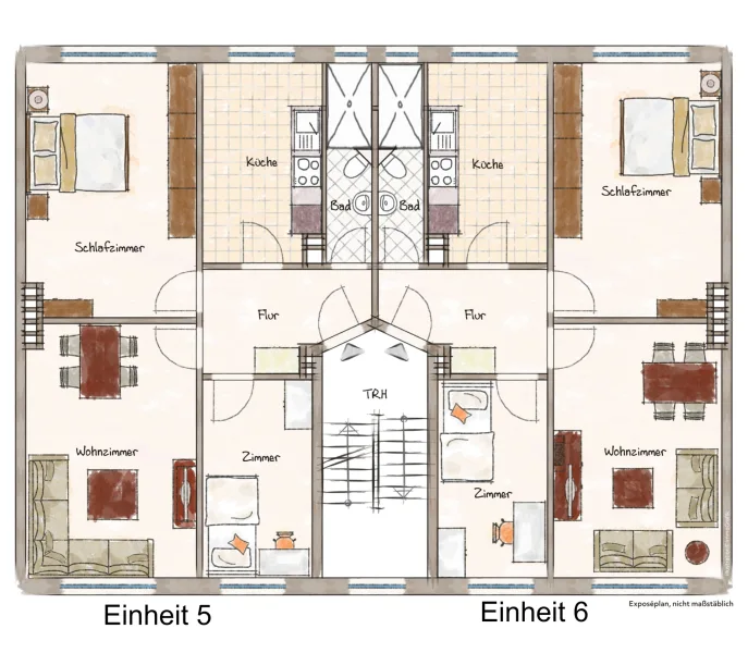 Grundriss 2 Obergeschoss