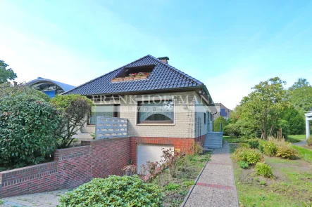 KEYBILD Hausansicht - Haus kaufen in Hamburg - Gepflegtes Einfamilienhaus mit Garage in ruhiger Lage von Hamburg-Farmsen-Berne