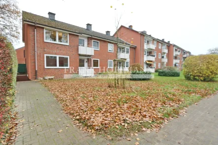 KEYBILD_Hausansicht (Gartenseite) - Wohnung kaufen in Norderstedt - Gemütliche 4-Zimmer-Eigentumswohnung in Stadtparknähe in Norderstedt-Harksheide