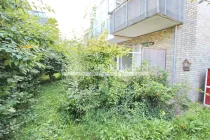 Garten Blick auf die Terrasse