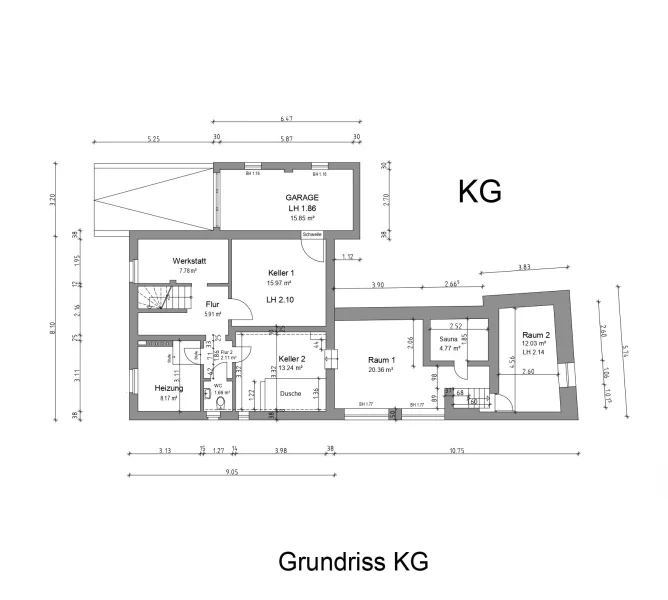 Grundriss KG