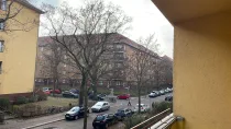 Aussicht vom Balkon