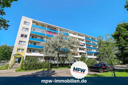 Außenansicht - Wohnung kaufen in Berlin - Sonnige vermietete Wohnung auf Erbpachtgrundstück in Köpenick!