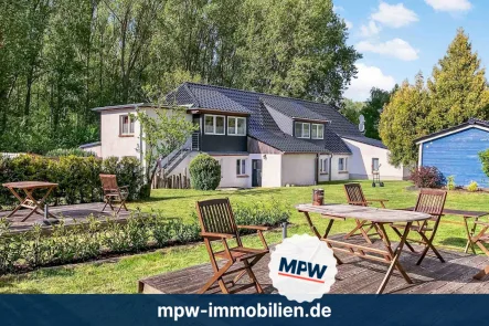 Terrassenansicht  - Haus kaufen in Ostseebad Boltenhagen - Der Weißen Wiek so nah! Pension in Tarnewitz