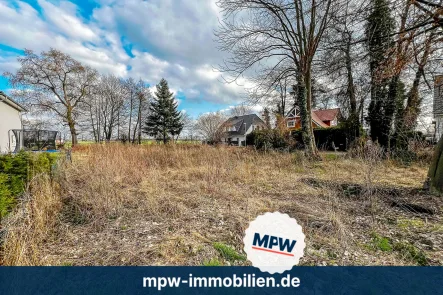 Grundstücksansicht - Grundstück kaufen in Rangsdorf - Großzügige, teilbare Liegenschaft am Feld