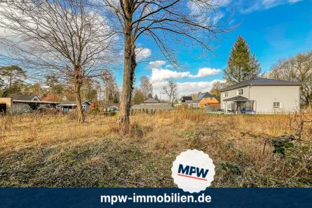 Grundstücksansicht - Grundstück kaufen in Rangsdorf - Grüne Idylle: Teilfläche in Feldnähe für Naturliebhaber
