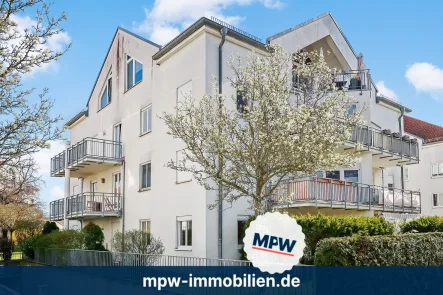 Hausansicht 1 - Wohnung kaufen in Berlin - Terrassenwohnung Grünblick