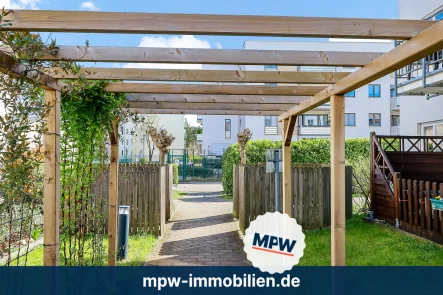 Weg Richtung Straße - Wohnung kaufen in Berlin - Investment in Wald- & Wasserlage