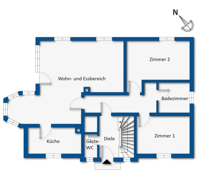 Grundriss Erdgeschoss