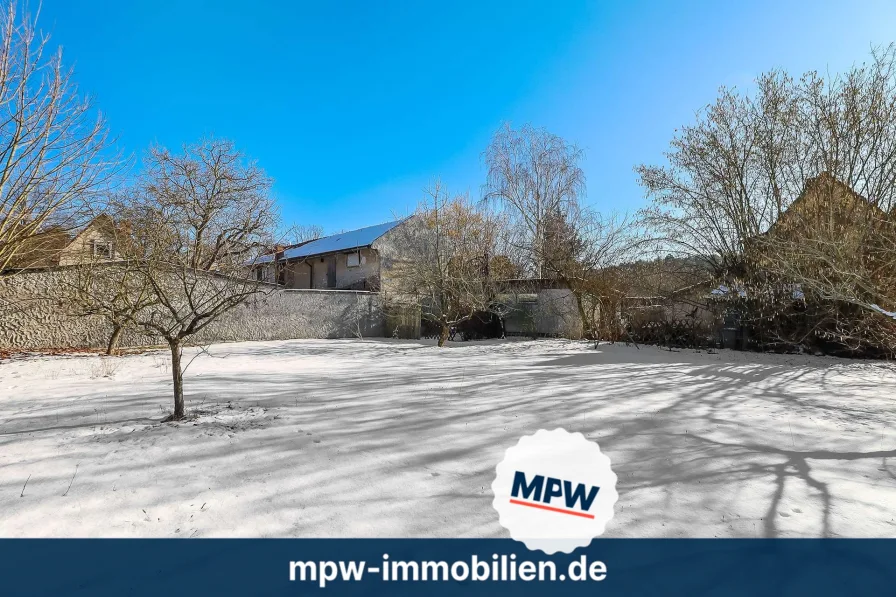 Grundstück  - Grundstück kaufen in Schulzendorf - Winteridylle: Schneebedecktes Paradies auf 1.322 m²!