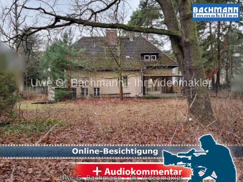 Haus und Grundstück - Haus kaufen in Zeuthen - Zeuthen: Großes Einfamilienhaus mit Charme zum Kernsanieren auf ca. 1.329 m² großen Grundstück