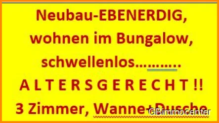 Neubau - Haus kaufen in Michendorf - Neubau, ebenerdig, schwellenlos  eben ALTERSGERECHT *Beratung-Planung-Realisierung