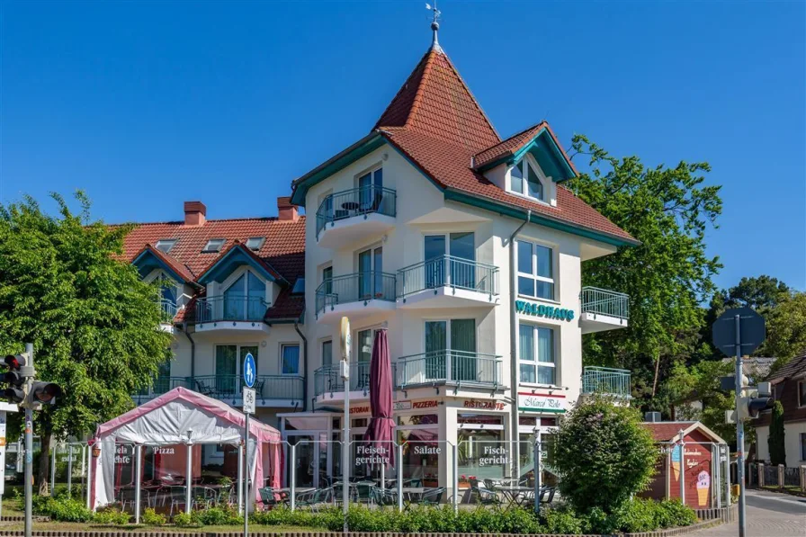 Waldhaus Zempin - Wohnung kaufen in Zempin  - Ferienwohnung zu verkaufen - nur 300m bis zum Strand!