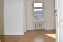 Blick ins Schlafzimmer