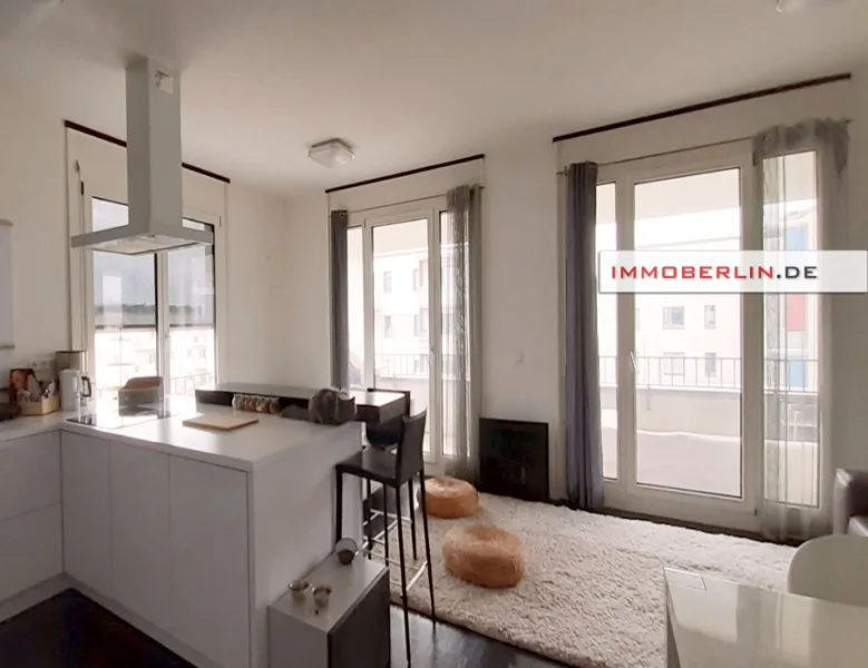 2.jpg - Wohnung kaufen in Berlin - IMMOBERLIN.DE - Moderne lichtdurchflutete Wohnung mit Südwestbalkon im Technologiepark Adlershof