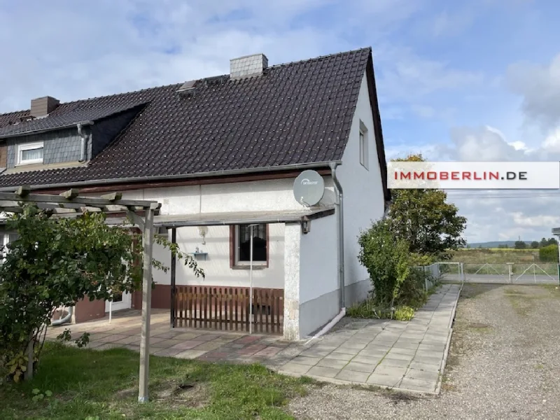 10.JPG - Haus kaufen in Schenkenberg - IMMOBERLIN.DE - Attraktive Doppelhaushälfte mit großem Südgarten & Nebengelass 