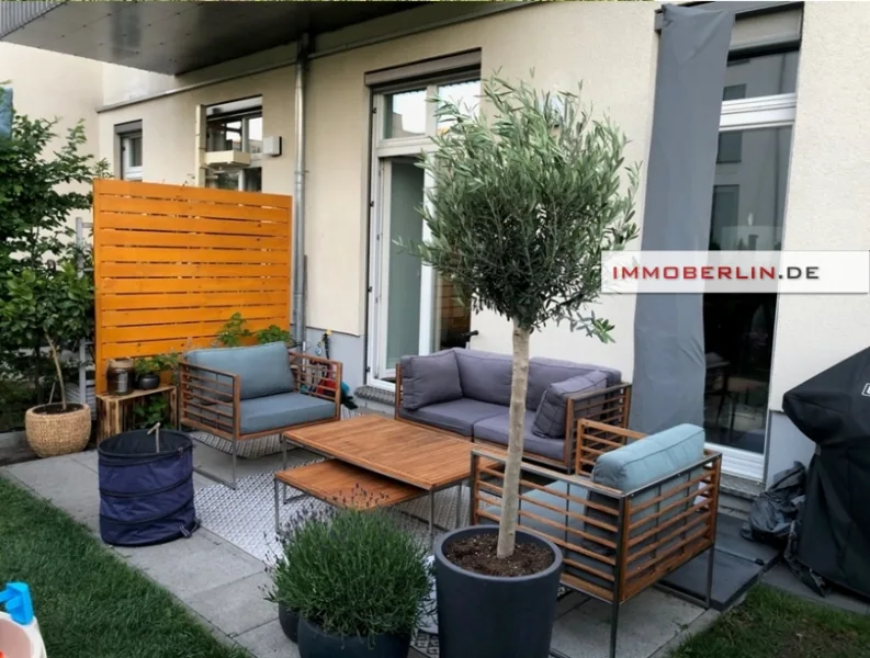 1669808961-4.jpg - Wohnung kaufen in Berlin - IMMOBERLIN.DE - Großartige klassische Wohnung mit Loftambiente, Südwestterrasse, Minigarten & Tiefgaragenplatz