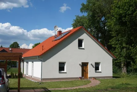 Frontansicht - Haus kaufen in Wustermark - Naturverbundenes Wohnen  mit Ausbaureserve
