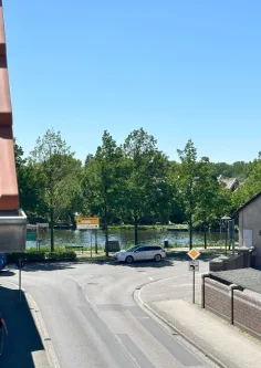 Balkonblick - Wohnung mieten in Müllrose - WOHLIGES Dachnest - ERSTBEZUG - nur wenige Hüpfer bis an/in den Müllroser See