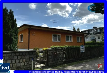 Ansicht von der Straße - Haus kaufen in Neuenhagen - Unterkellertes Einfamilienhaus mit moderner Brennwerttechnik (2024)