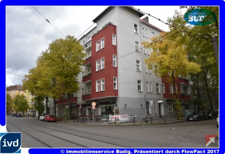Gesamtansicht - Zinshaus/Renditeobjekt kaufen in Berlin - Wohn- und Geschäftshaus in bevorzugter Lage von Berlin-Friedrichshain
