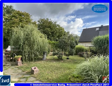 Ansicht vom Garten - Grundstück kaufen in Neuenhagen - Perfekt geschnittenes EFH-Grundstück mit Süd-Ausrichtung