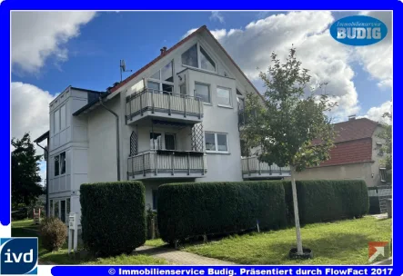 Ansicht von der Straße - Wohnung kaufen in Neuenhagen - Kapitalanlage - vermietete, attraktive Maisonettewohnung in begehrter Lage