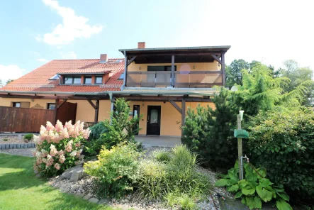 Haus Ansicht 01 - Wohnung mieten in Unterspreewald OT Neulübbenau - Geräumige 4 - Raumwohung mit Naturblick im Unterspreewald