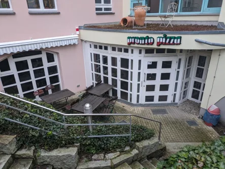 Objektansicht außen - Gastgewerbe/Hotel mieten in Lübben (Spreewald) - rustikale Gastromonie- Räume  im Lübbener Zentrum