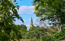 Blick vom Garten