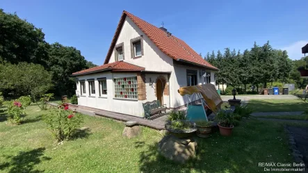 Hausansicht - Haus mieten in Lunow-Stolzenhagen - Einfamilienhaus zur Miete in Hanglage von Lunow-Stolzenhagen!