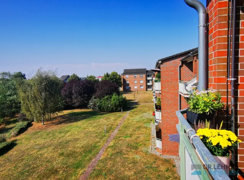 Individueller Blick vom Balkon